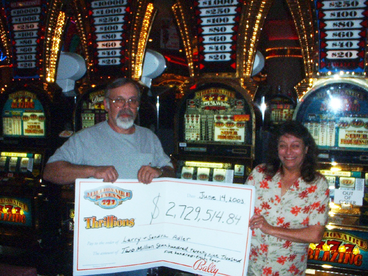 Millionaire Sevens Jackpot Winners